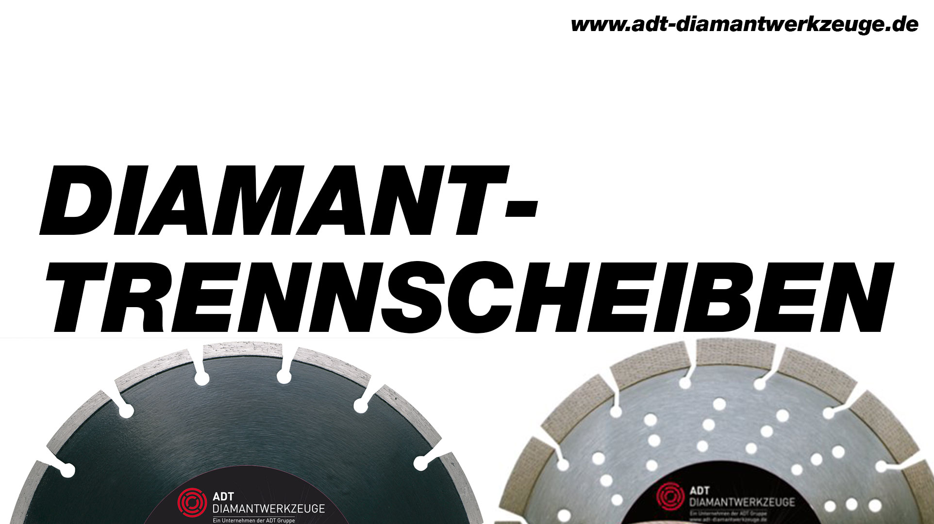 Diamanttrennscheibe kaufen bei ADT Diamantwerkzeuge